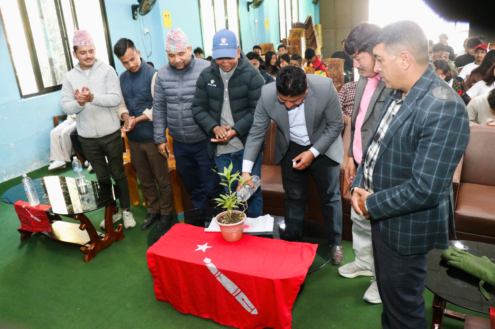 सिन्धुपाल्चोक क्षेत्र नं. १ को विद्यार्थी परिचालन कमिटीद्वारा आयोजित एमालेको निर्वाचन केन्द्रित विद्यार्थी भेला सम्पन्न